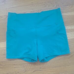 Athleta Turquoise Athletic Shorts